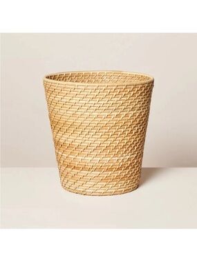 Hearth & Hand with Magnolia Woven Wastebasket Trash Can Basket NEW W/ TAGS